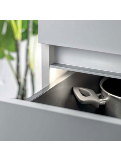 Профиль алюм. GTV VELLO L-обр. с подсветкой Алюминий 3000 мм GTV - 1 2