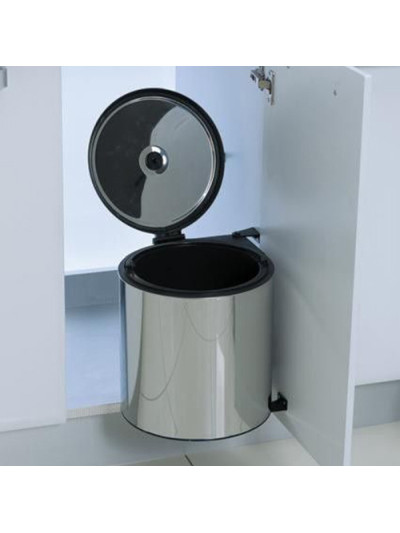 Ведро урна хром S-2251-SS STARAX - 1 2