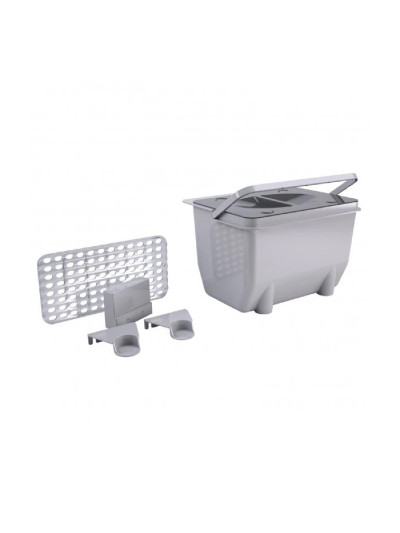 Контейнер для отходов 5L Mesan Серый  MESSAN - 1 2