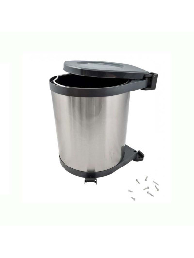 Система відходів 1 Відро 15L кріплення до фасаду, Movimento Антрацит MOVIMENTO - 1