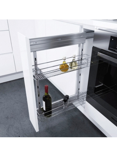 Карго VS DSA 2 кошика W90 150мм Cапфір хром ПІД ЗАМОВЛЕННЯ