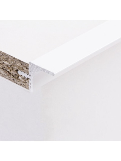 Профіль ФБР верхній модуль 5950 мм Білий (кратно 0,5м) 2