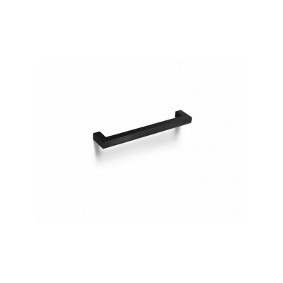 Ручка мебельная рейлинговая SS-1024-160 Black Черная Нержавеющая сталь MEBTECH - 2