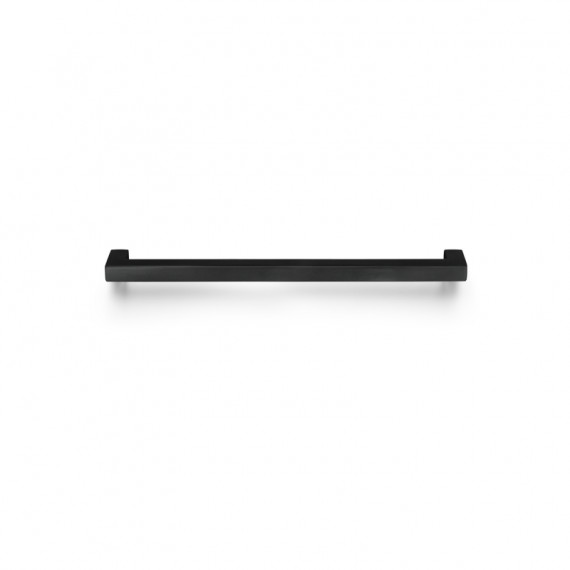Ручка мебельная рейлинговая SS-1024-224 Black Черная Нержавеющая сталь MEBTECH - 1
