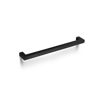 Ручка мебельная рейлинговая SS-1024-224 Black Черная Нержавеющая сталь MEBTECH - 2