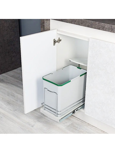 Ведро урна на направлющих 24L S-2571- G 2