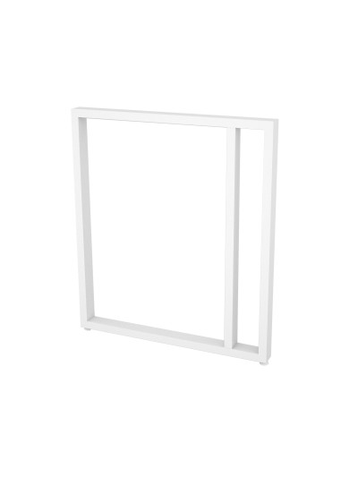Опора для столу лофт Di Ferro FORTE WT 732x650 Біла DI FERRO - 1