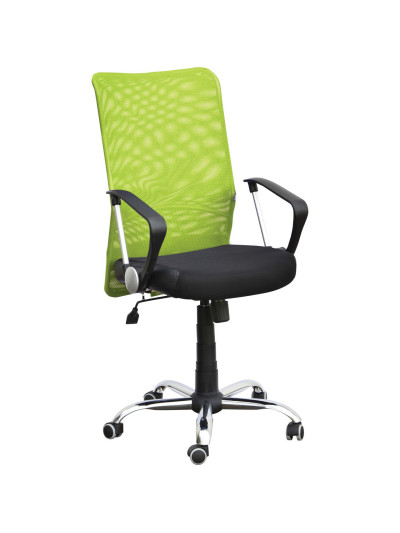 Крісло Аеро НВ Неаполь 20/спинка Мережа Лайм спереду