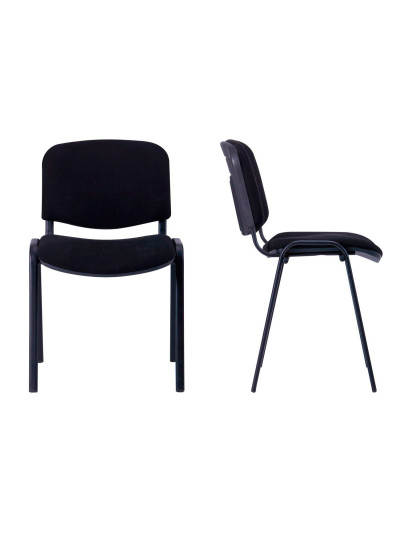 Стул ИЗО А-4 Черный (В810xШ470xГ410) AMF - 1