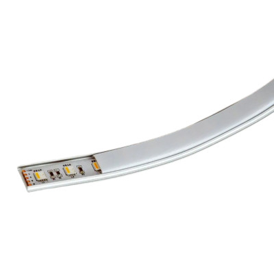 Профиль LED гибкий алюминиевый с рассеивателем ЛПФ-5 5х15 2 м MEBTECH - 1