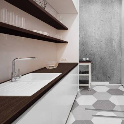 Столешница LuxeForm Венге Африка S964 1U R3, R6 LuxeForm - 3