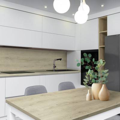 Столешница LuxeForm Дуб Бристоль L150 1U R3, R6 LuxeForm - 3