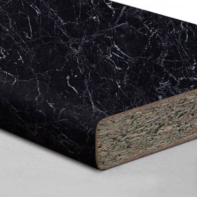 Столешница LuxeForm Черный Мрамор L014 1U R3, R6 LuxeForm - 6