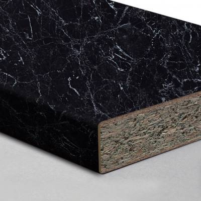 Столешница LuxeForm Черный Мрамор L014 1U R3, R6 LuxeForm - 8