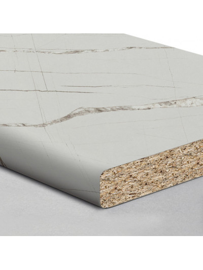 Столешница LuxeForm Мрамор Астурия L154 1U R3, R6 LuxeForm - 1 2