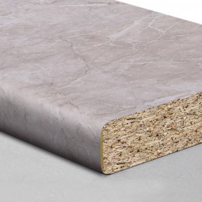 Столешница LuxeForm Мрамор Бежевый L213 1U R3, R6 LuxeForm - 7
