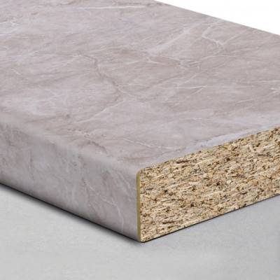 Столешница LuxeForm Мрамор Бежевый L213 1U R3, R6 LuxeForm - 9