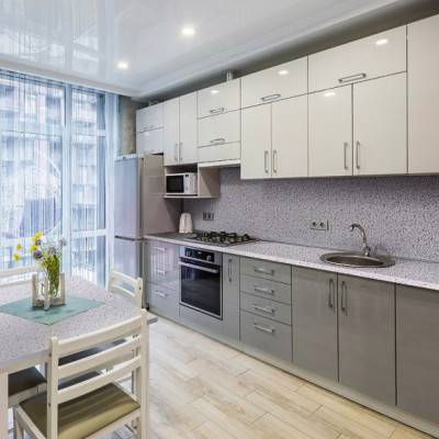 Столешница LuxeForm Камень Светлый L910 1U R3, R6 LuxeForm - 2