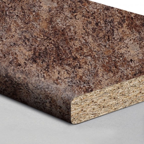 Столешница LuxeForm Гранит Золотой S056 1U R3, R6 LuxeForm - 5