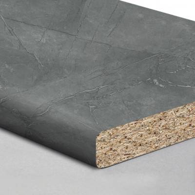 Столешница LuxeForm Мрамор Кастилия S149 1U R3, R6 LuxeForm - 5