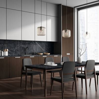 Столешница LuxeForm Мрамор Ричмонд S155 1U R3, R6 LuxeForm - 3