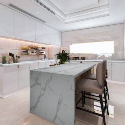 Столешница LuxeForm Статуарио S946 1U R3, R6 LuxeForm - 3
