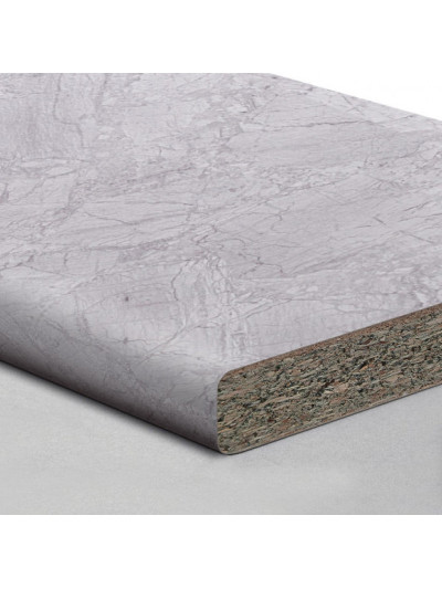 Столешница LuxeForm Альпийский мрамор S968 1U R3, R6 LuxeForm - 1 2