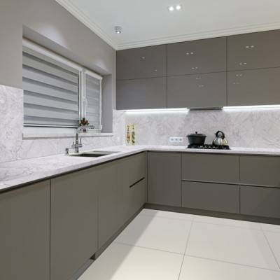 Столешница LuxeForm Альпийский мрамор S968 1U R3, R6 LuxeForm - 3