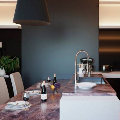 Столешница LuxeForm Андорит W299 1U R6 LuxeForm - 5