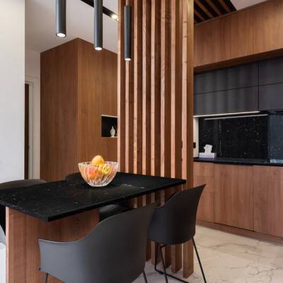 Столешница LuxeForm Мрамор Нереида W82 1U R6 LuxeForm - 3