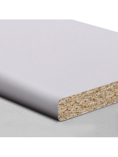 Столешница LuxeForm Платиновый Белый L016 1U R3, R6 LuxeForm - 1 2