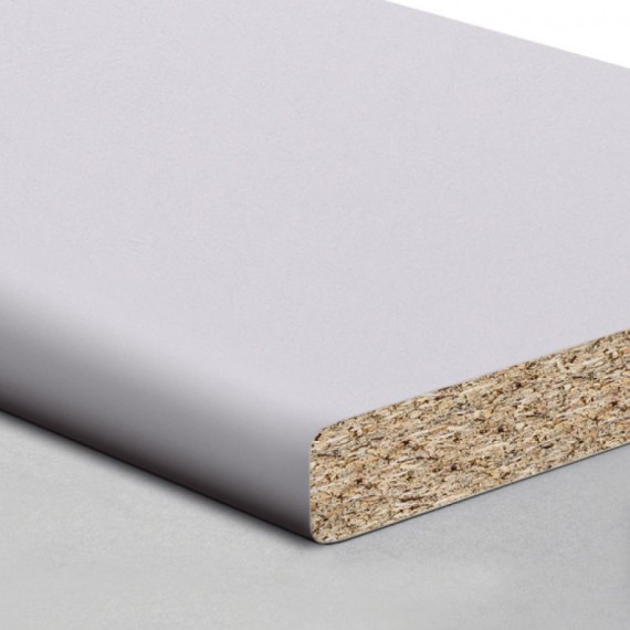 Столешница LuxeForm Платиновый Белый L016 1U R3, R6 LuxeForm - 5