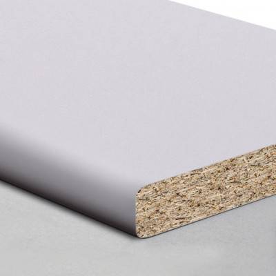 Столешница LuxeForm Платиновый Белый L016 1U R3, R6 LuxeForm - 5