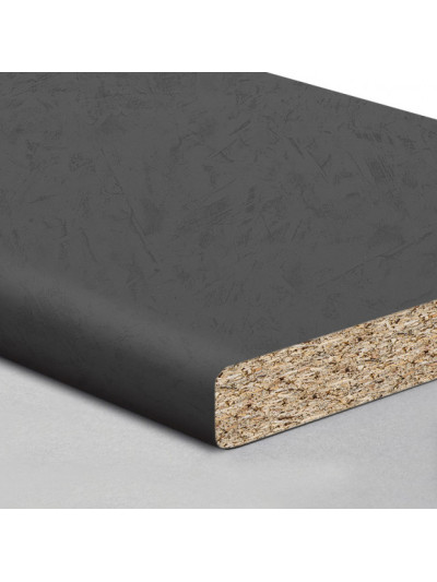 Столешница LuxeForm Графит Абсолют S524 1U R6 LuxeForm - 1 2