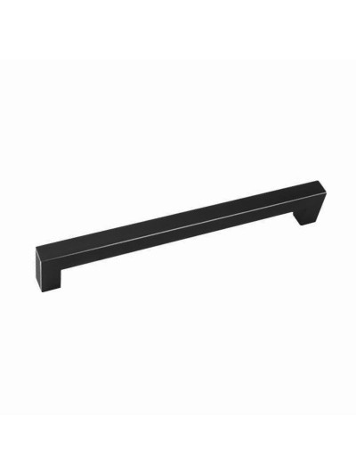 Ручка меблева рейлінгова DL 36M/256 BLK/AL IC чорна MEBTECH - 1
