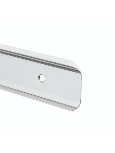 Планка соединительная угловая U 28мм R8/10 Алюминий Сатин