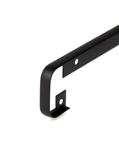 Планка з`єднувальна пряма Egger 38мм R3 Алюміній Чорний EGGER - 1 2