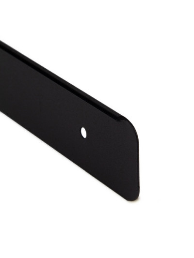 Торцева планка для стільниці 38 мм права R6 Чорна