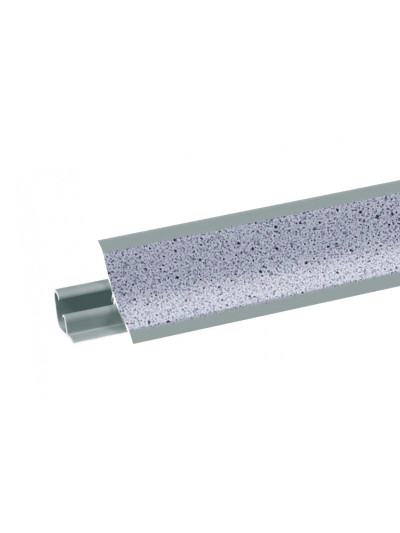 Кухонный плинтус для столешницы 3000 мм LuxeForm Кам Светл L910 SLIM LuxeForm - 1