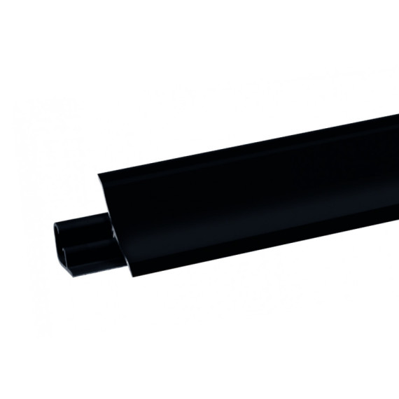 Кухонний плінтус для стільниці 3000 мм LuxeForm Чорний L015 SLIM LuxeForm - 1