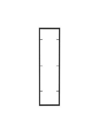 Кронштейн на 3 полочки LOFT (Система полочек) 960 х 250 мм Графит MEBTECH - 2