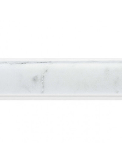 Кухонный плинтус для столешницы 4200 мм LuxeForm Крестола Бьянка L139 LuxeForm - 1 2