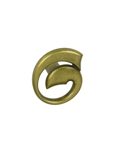 Ручка меблева кнопка РГ 216 Золото MEBTECH - 1