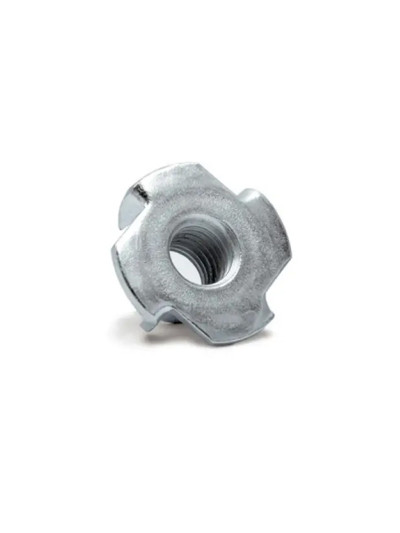 Гайка меблева забивна 9,5 х11/М-8  упорна цб D22 MEBTECH - 2