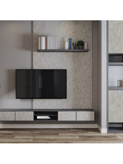 ЛДСП Swisspan 2750х1830х18 мм Матера Белый РМ 0552 Swisspan - 1 2