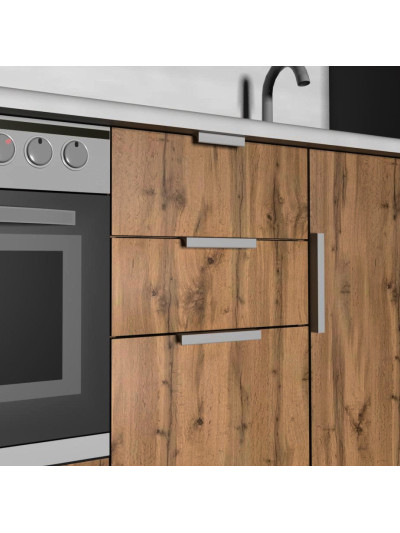 Ручка профільна DV-002/96 L-116 Алюміній MEBTECH - 1 2