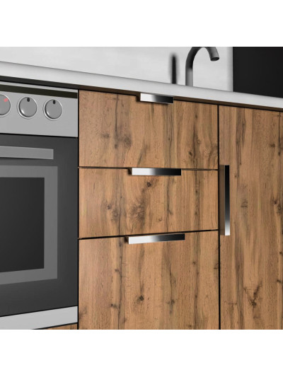 Ручка профільна DV-002/192 L-212 Хром MEBTECH - 1 2