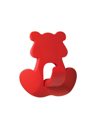 Ручка гачок для дитячого одягу CEBI Ведмедик червоний MEBTECH - 1