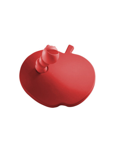 Ручка гачок для дитячого одягу CEBI Яблуко червоне MEBTECH - 1