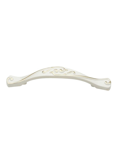 Ручка дуга мебельная RO 3334 96 Белая ROLLA - 1